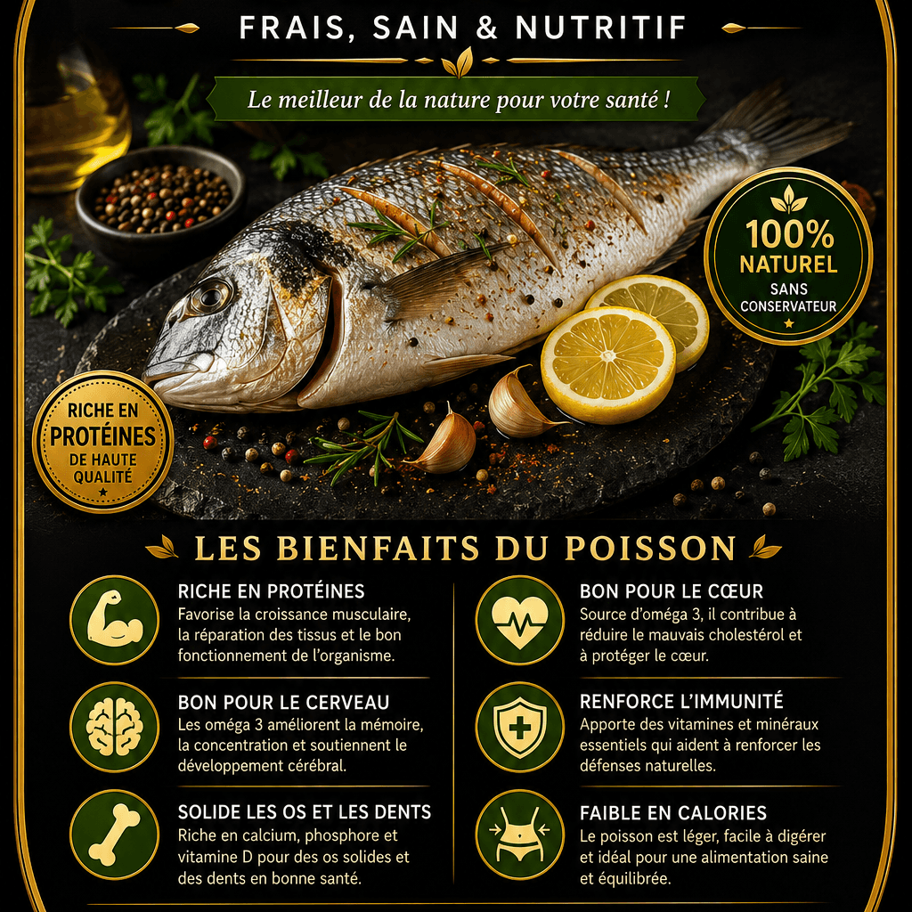 Poisson en poudre